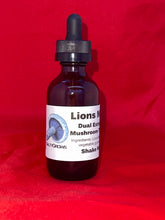 Load image into Gallery viewer, 2oz Lions Mane Mushroom Dual Extracted Tincture