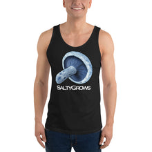 Load image into Gallery viewer, SaltyGrows Lactarius Indigo Unisex Tank Top